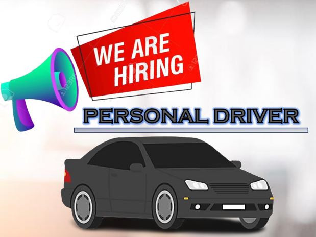 PERSONAL DRIVER JOB VACANCY