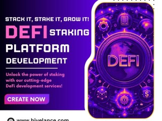 Creating Your DeFi Staking Platform With Hivelance