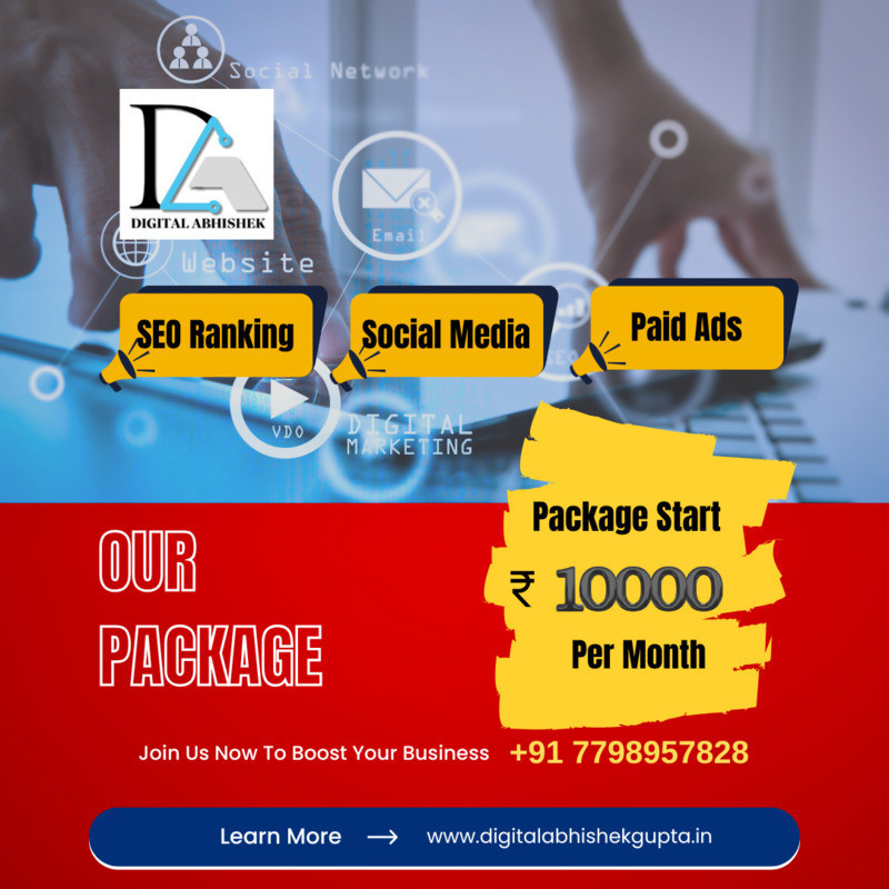 Digital Marketing Freelancer in Mumbai | Package 10k/mo | Digital Abhishek