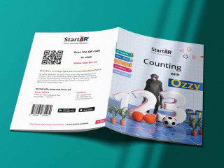 StartAR Counting with Ozzy: Interactive Counting Book for Preschoolers