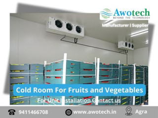 Manufacturers and supplier Cold Storage,Room in india|Awotech