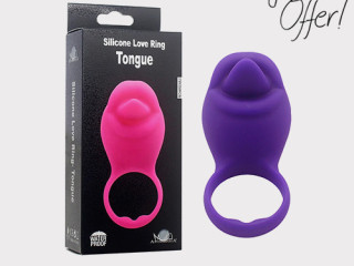 Get Silicone Tongue Cockring for Men Call 9836794089