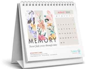 A Large Desk Calendar Is a Beautiful Way to Keep Organized