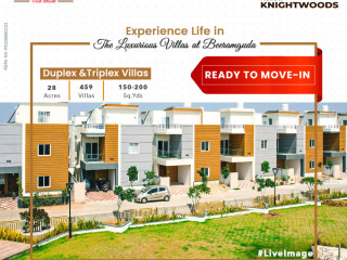 Praneeth Pranav Knightwoods | Duplex, Triplex Villas for Sale in Beeramguda | 3, 4 BHK Villas for Sale in Beeramguda | Villa Projects in Patancheru