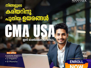 Manyata Education is the best CMA USA Institute In Kerala and Calicut