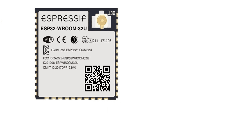 Buy ESP32 WROOM 32U Espressif Systems Module Online at Campus Component