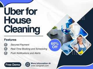 Launch Your Own On-Demand House Cleaning App with Our Uber for House Cleaning Script