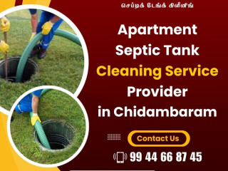 Apartment Septic Tank Cleaning Service in Chidambaram