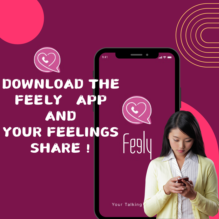 FeelyTalk App Connect, Share, and Express Your True Feelings in a Safe and Supportive Space