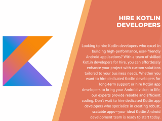 Hire Kotlin Developers