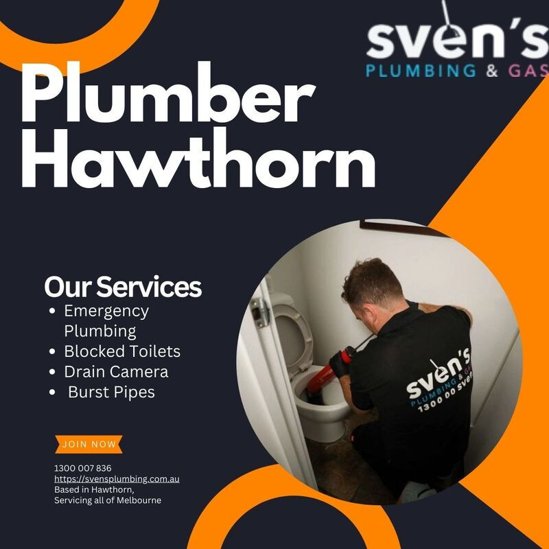 Expert Plumbers in Hawthorn - Reliable, Affordable, and Fast Service