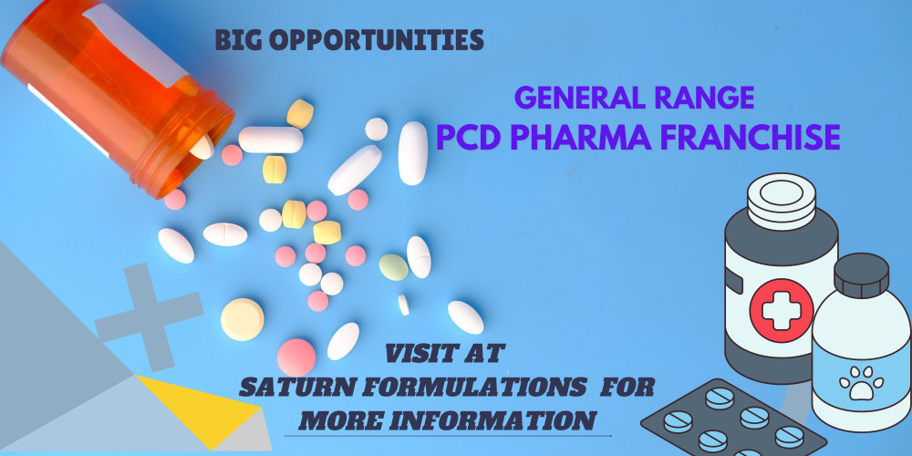 Best General Range PCD Pharma Franchise | Saturn Formulations