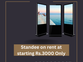 Digital standee on rent in mumbai at Rs. 3000