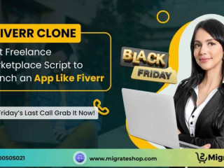 Launch Your Freelance Marketplace App with Fiverr Clone – Black Friday’s Last Call!