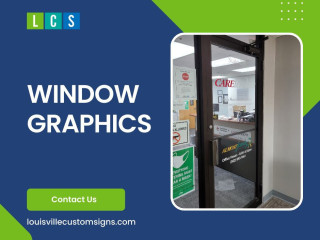 Custom Window Graphics and Window Decals in Louisville