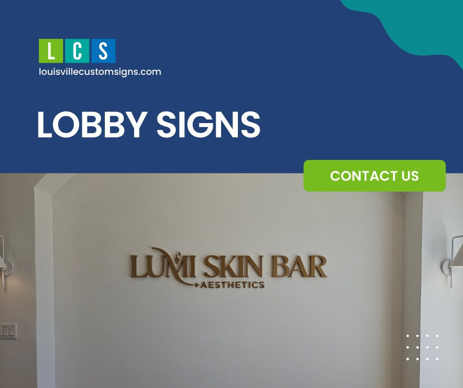 Stunning Lobby Signs to Welcome Your Guests in Style