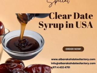 Buy Organic Clear Date Syrup Online in USA