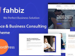 💼 Fahbiz - Finance & Consulting WordPress Theme🌟