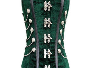 Shop the Luxurious Velvet Corset Top