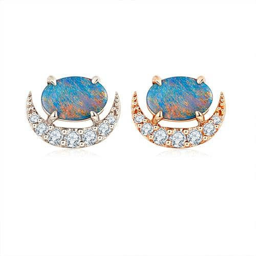 Create Your Signature Look with opal earrings - Purplemay Jewellery