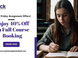 Enjoy 40% Off on Full Course Booking – Black Friday Assignment Offers!