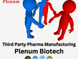 Third Party Pharma Manufacturing | Plenum Biotech