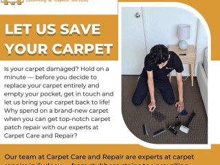 Expert Carpet Repair Services in Sydney - Carpet Care and Repair