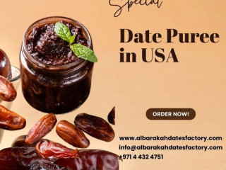 Date Puree Dates Paste Bulk Buy Online in USA from Al Barakah Dates Factory