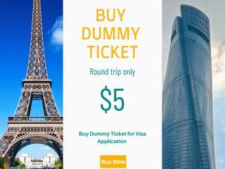 Get Your Dummy Ticket for Hassle-Free Visa Applications