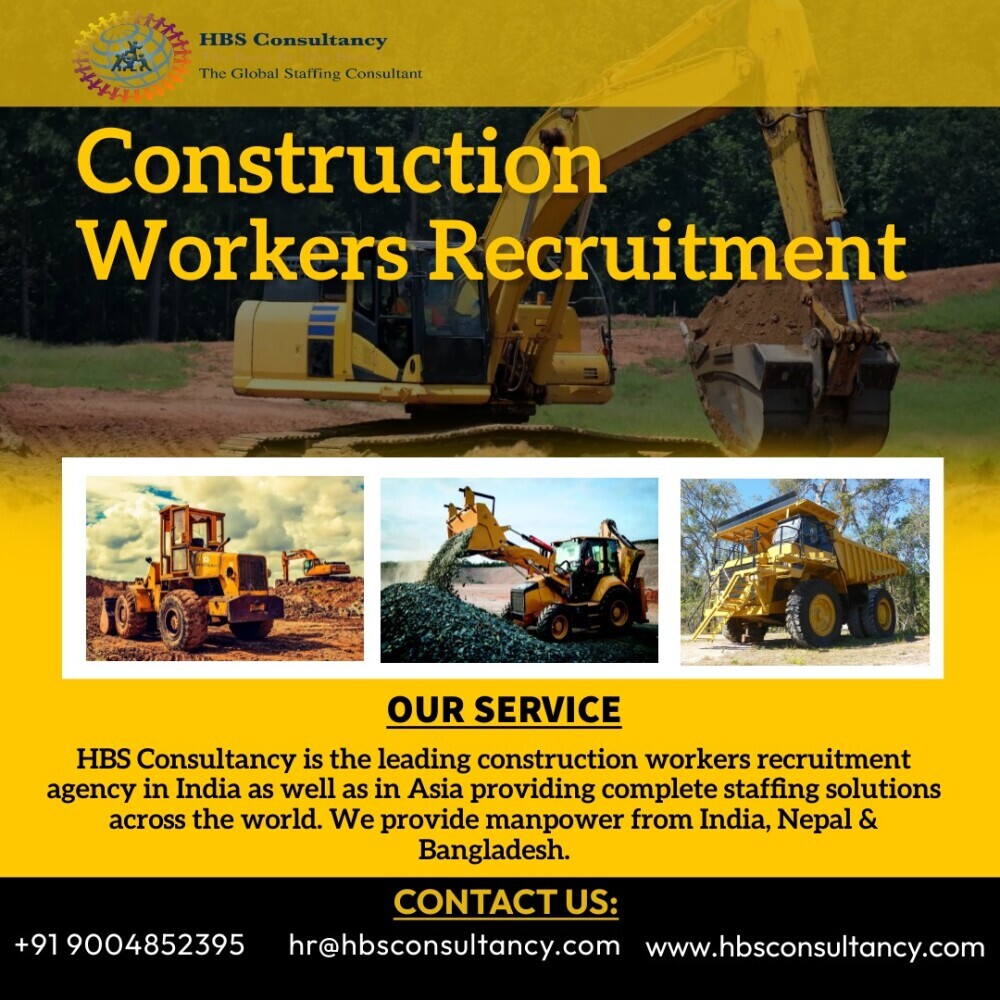 Contact Us for Construction Workers from India, Nepal