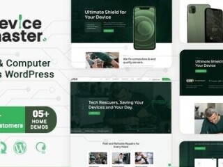 💻 Devicemaster - Mobile & Computer Repair Services WordPress Theme📱