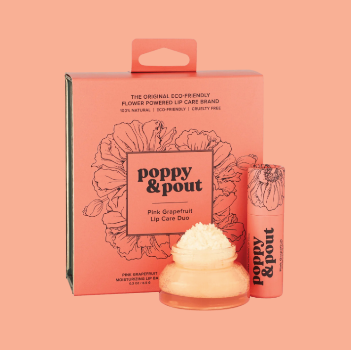 Pink Grapefruit Gift Set - Poppy & Pout