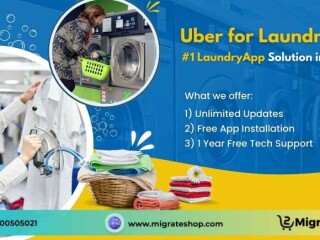 Launch Your Own Laundry App Like Uber with Migrateshop