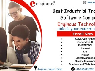 Top Industrial Training In Software Company| Erginous Technologies