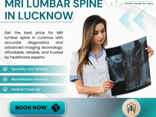 Best price for MRI lumbar spine in Lucknow