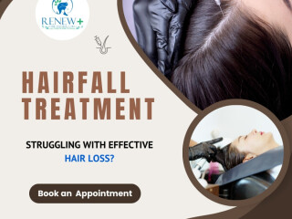 Effective Hair Fall Treatment in Madurai - Renew Hair & Skin Care