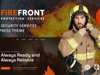 🌐 Firefront - Fire & Security Services WordPress Theme 🛡️