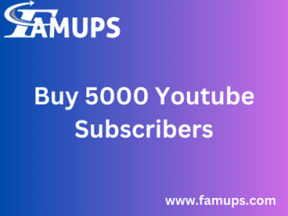 Buy 5000 YouTube Subscribers – Boost Your Channel with Famups Followers