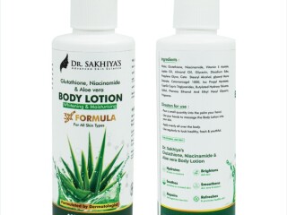 Soothe and Nourish with Dr. Sakhiya's Aloe Vera Body Lotion