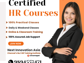 Certification HR Courses in Next Innovation Asia