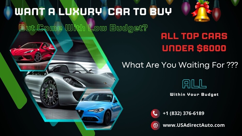 Shop for the Best Used Luxury SUVs & Sports Cars in Houston