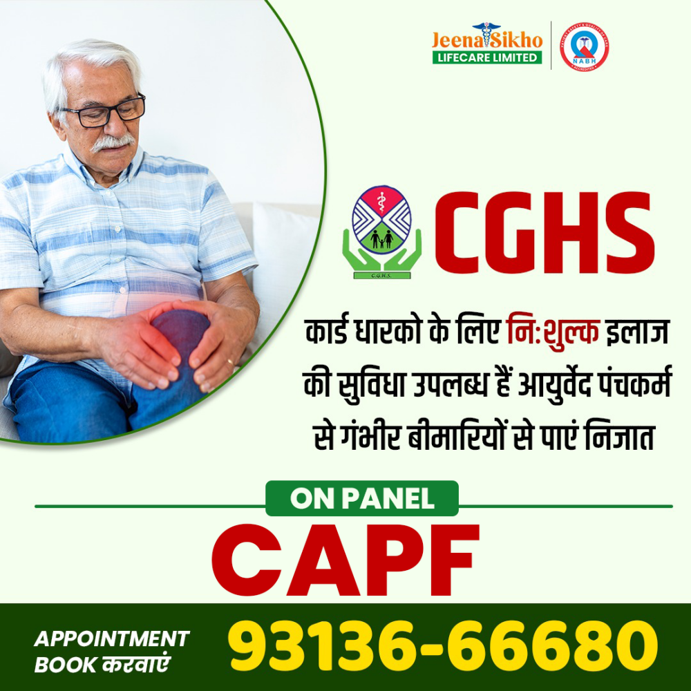 CGHS, CPAF, Ayurvedic Clinic In Delhi NCR