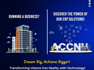 Transform Visions into Reality with Best ERP Solution Provider | Accnu