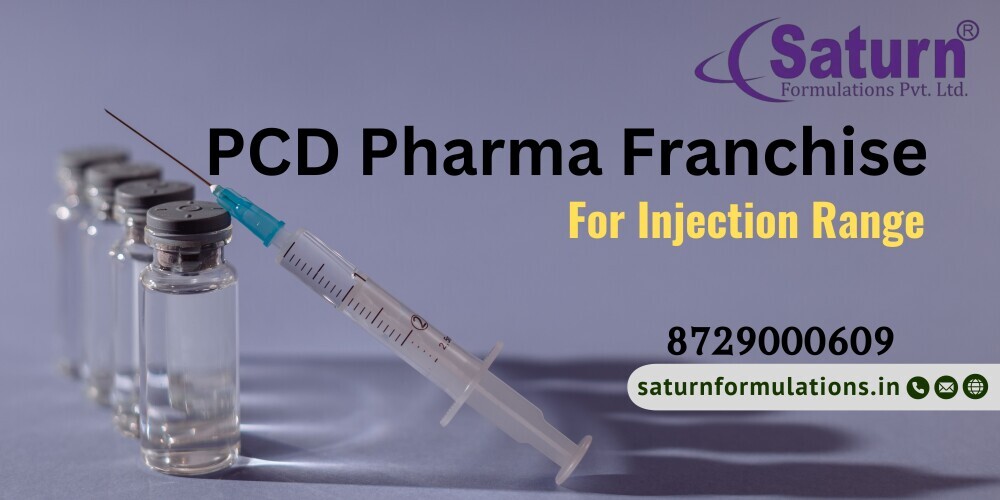 PCD Pharma Franchise for Injection Range | Saturn Formulations