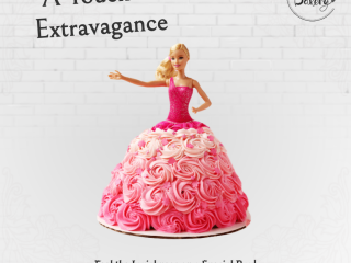 Make Her Dreams Come True with Barbie Doll Birthday Cake!