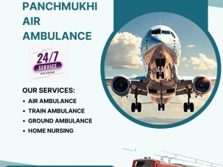 Hire Fastest Panchmukhi Air and Train Ambulance Services in Ranchi at a Minimum Booking Rate