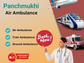 Choose Panchmukhi Air and Train Ambulance Services in Allahabad with First-Class Medical Support