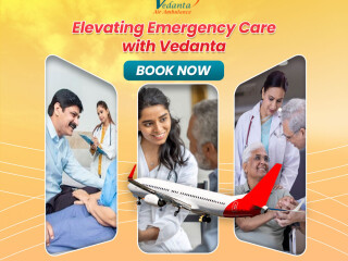 Hire an Air Ambulance from Chennai by Vedanta with a Trusted MD Doctor