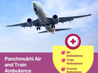 Pick Panchmukhi Air and Train Ambulance Services in Mumbai with 24 Hours Medical Assistance