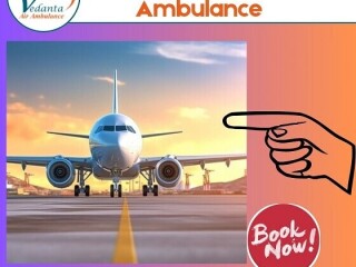 Pick Affordable Price Vedanta Air Ambulance Service in Bagdogra with Medical Service